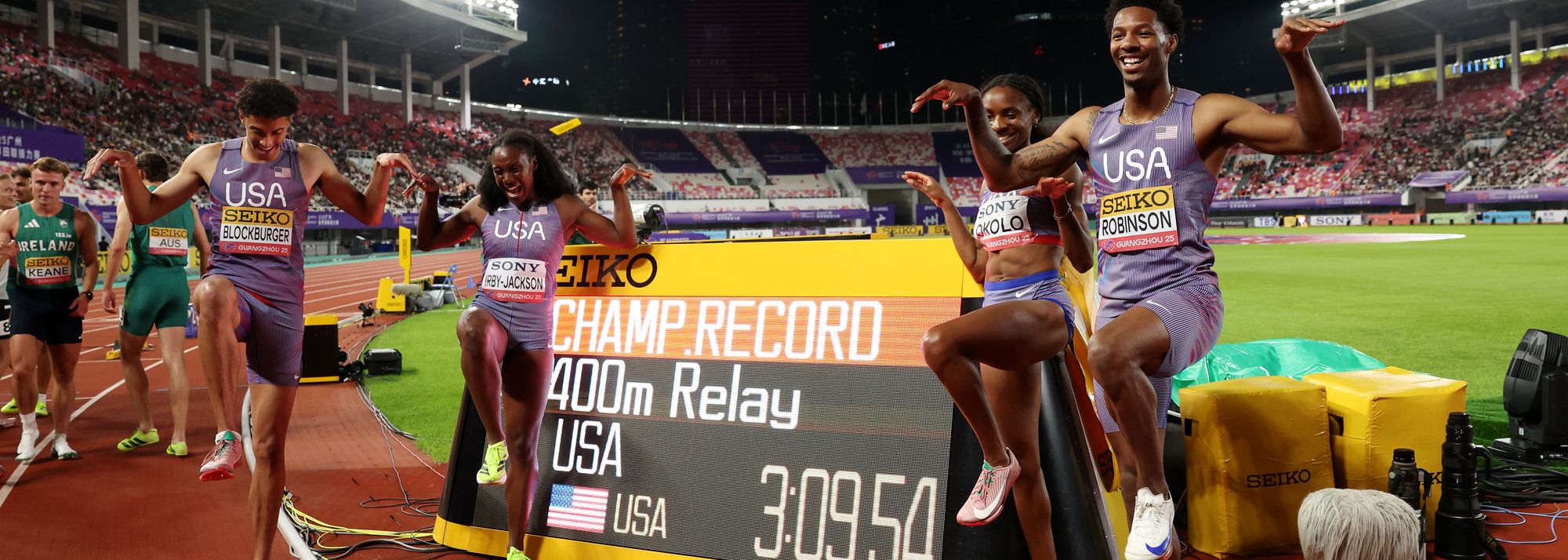 厄瓜多尔运动员在田径项目中夺冠 厄瓜多尔运动员在田径项目中夺冠